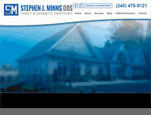 Tablet Screenshot of drminns.com